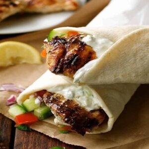 Butter Chicken Shawarma